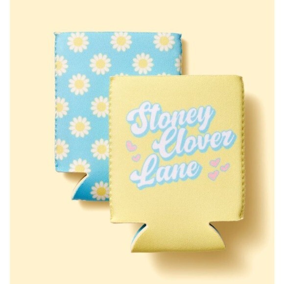 Stoney Clover Lane Drink Sleeves - Blue and Yellow - NWT - NEW - Picture 1 of 3